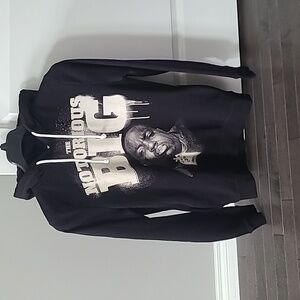 Mens Notorious B.I.G Bigfie Smalls hoodie Suze S small